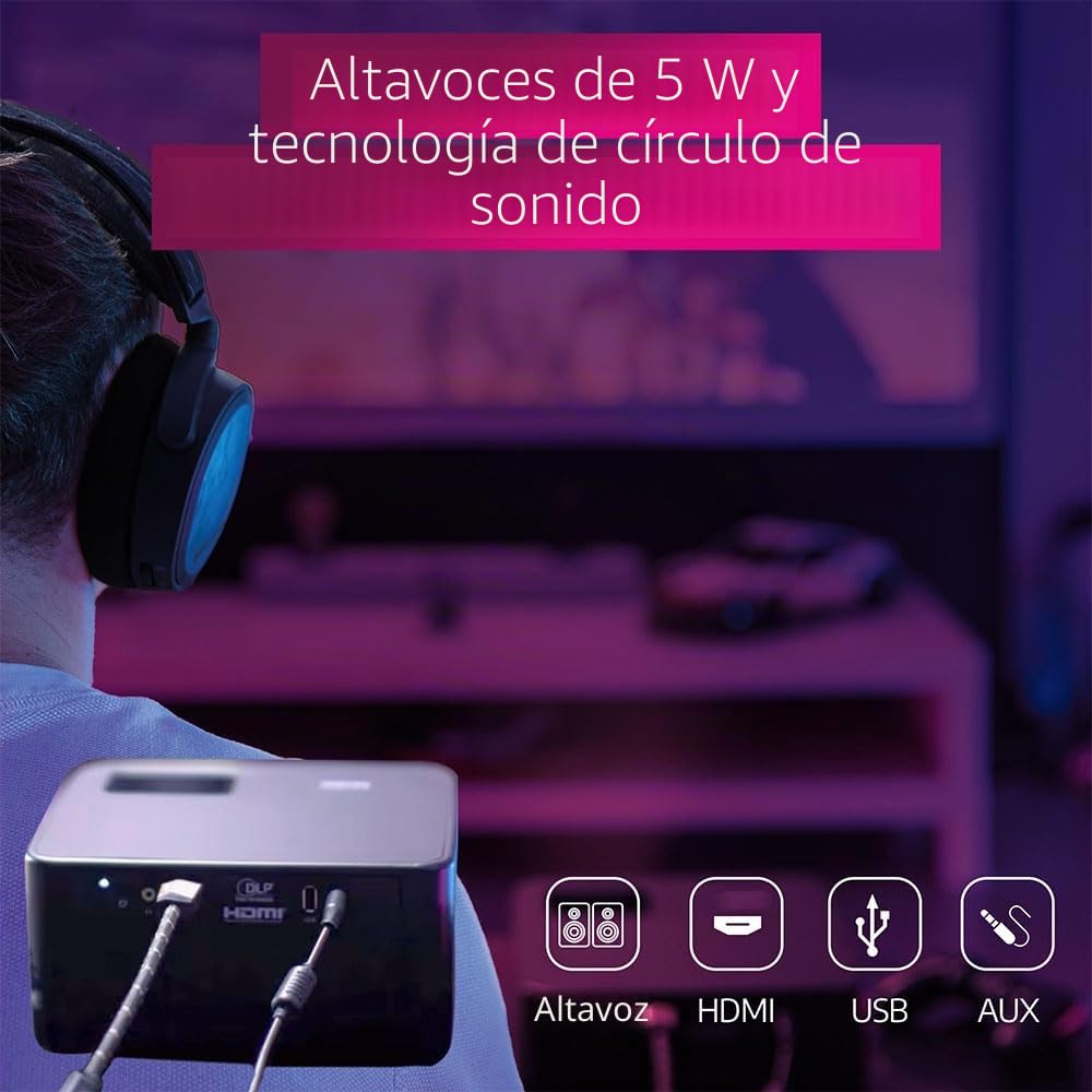 Videoproiettore - PHILIPS - Gamepix 900 - 4K UHD - 1000 ANSI lumen - LED - 120