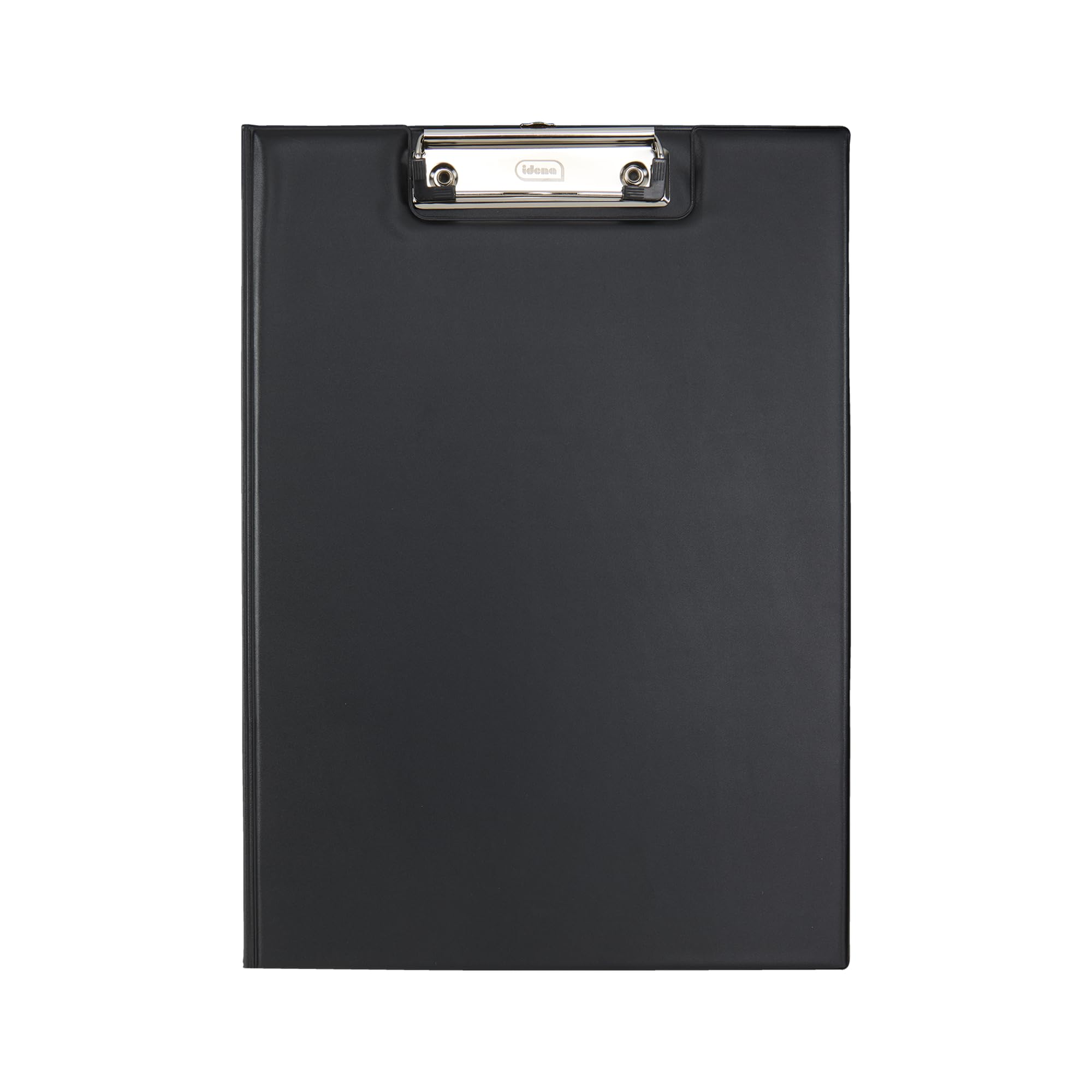 Idena 90294 - Cartella per appunti per DIN A4, 12 pezzi, formato verticale, cartellina rivestita in PVC nero, con copertina