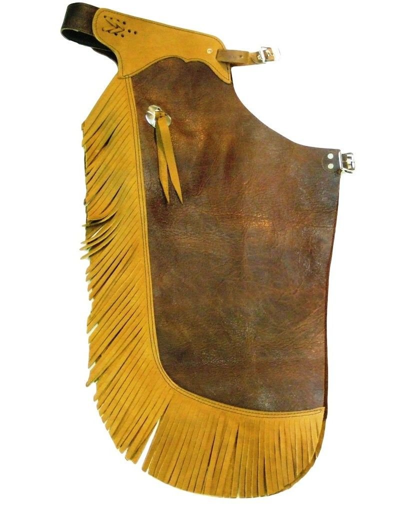 B Bar B Western Chaps Kids Batwing Adjust Fringe 26