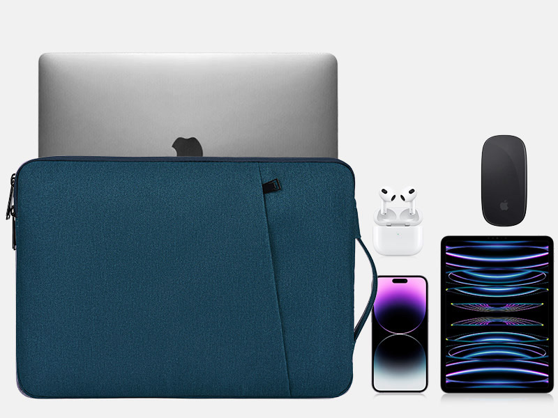 Inateck 360° Rundumschutz Laptoptasche Hülle Schultertasche Kompatibel