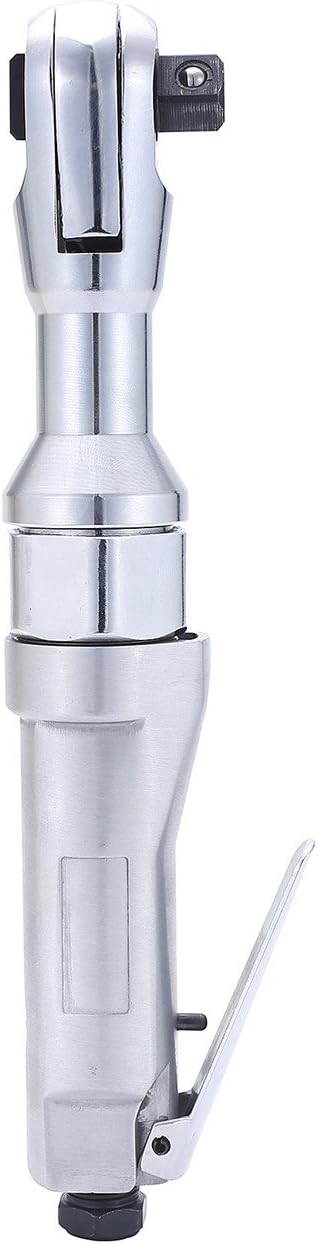 Air Ratchet Wrench 1/2 Inch Pneumatic Air Wrench Drive Impact Spanner Heavy Duty Torque Drive (chrome)