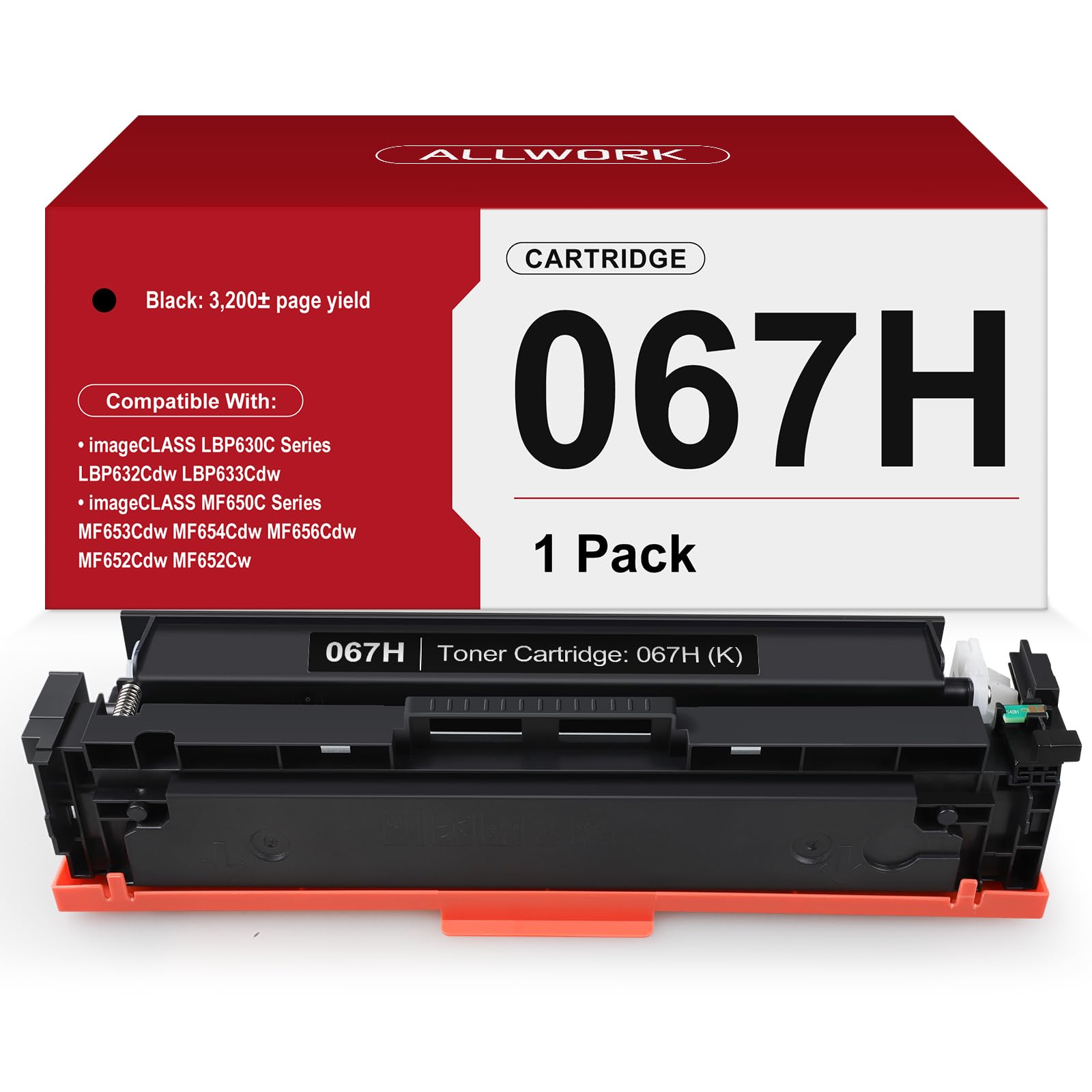 Amazon.co.jp: 067H 067 ブラックトナーカートリッジ Canon 067H