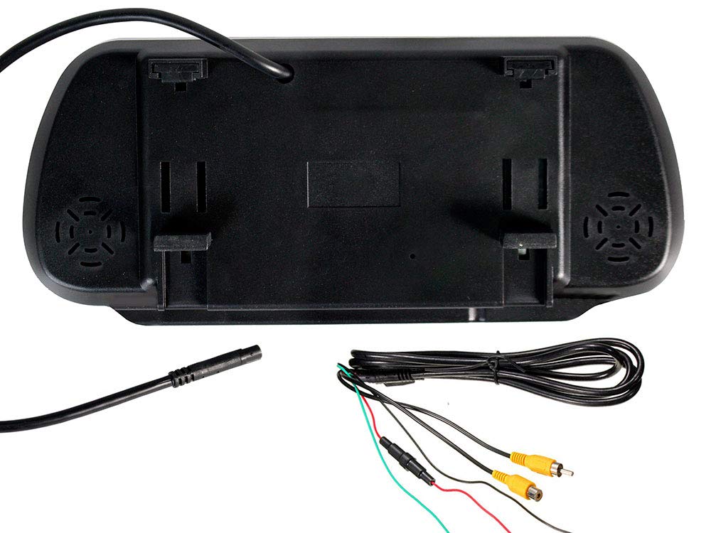 Vetrineinrete® Monitor 7" specchietto retrovisore per auto camper comandi touch schermo LCD M12