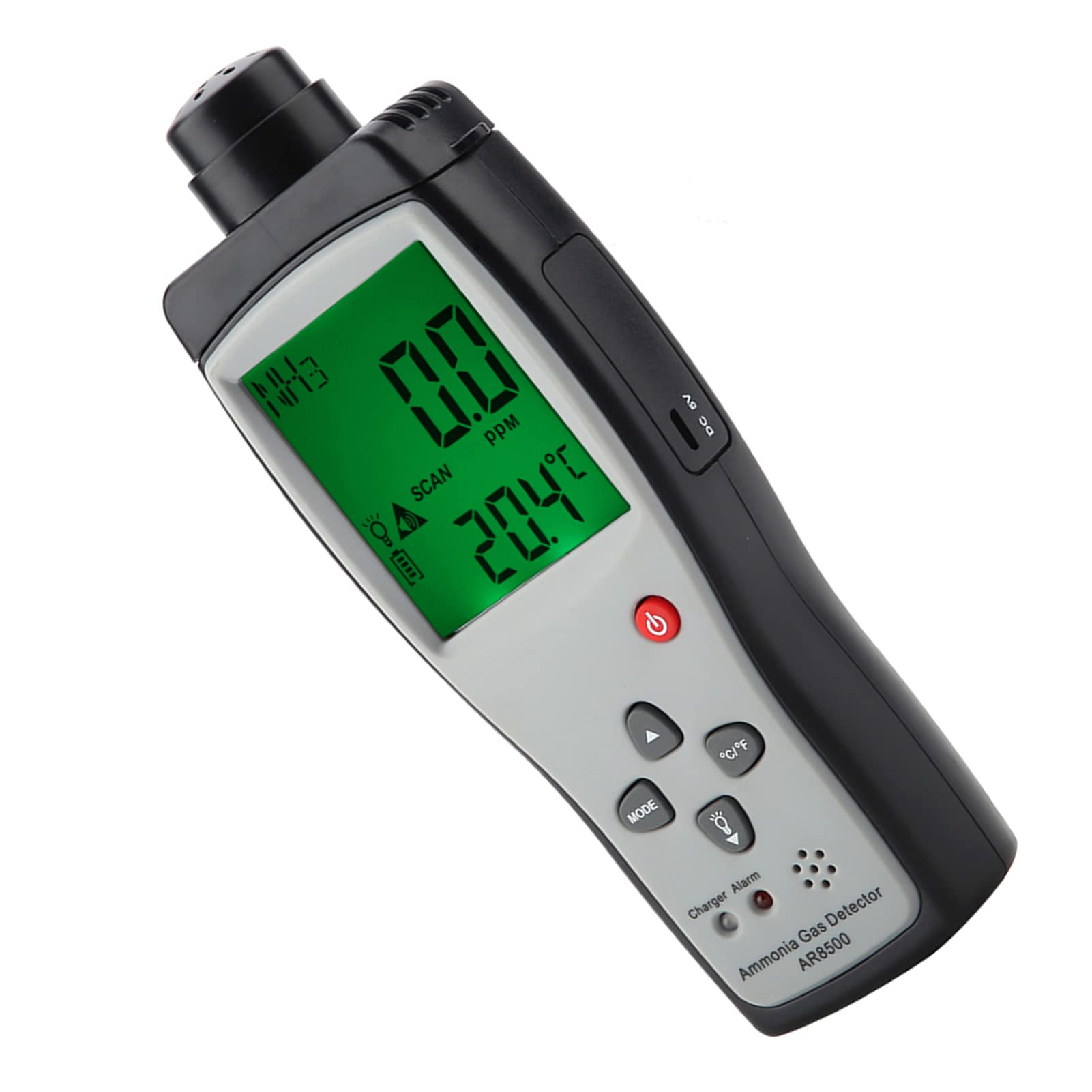 SMART SENSOR AR8500 Monitor Rilevatore di Gas di Ammoniaca con Display LCD per Metallurgia Batteria Al Litio Ricaricabile 0-100PPM 3,7V