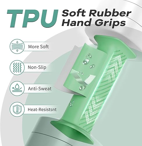 Miniatura 3 de EAST MOUNT Juego de 2 mancuernas de peso ajustable, 8 en 1, pesas de mano para mujeres, 2 libras, 3 libras, 4 libras, 5 libras, 6 libras, juego de