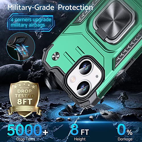 Coque iPhone 13 Mini antichoc militaire et étui à support magnétique - 6