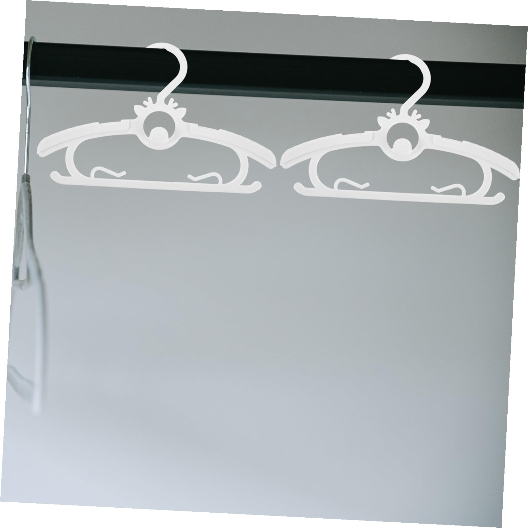 SOIMISS 30 Stück Hangers Kleiderständer Kleiderbügel Kind Kleiderbügel Für Babykleiderbügel Bügel Für Babykleidung Kinderbügel Bügel White