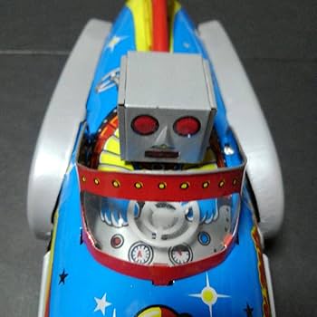 Amazon.co.jp: ブリキ玩具 ロケット SPACE PATROL : おもちゃ