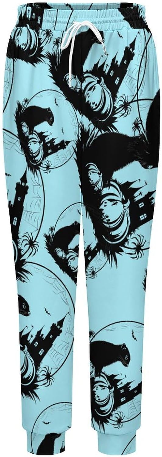 Ferret Halloween Men's Pants Athletic Workout Sweatpants Jogger Casual Pant for Sports Home