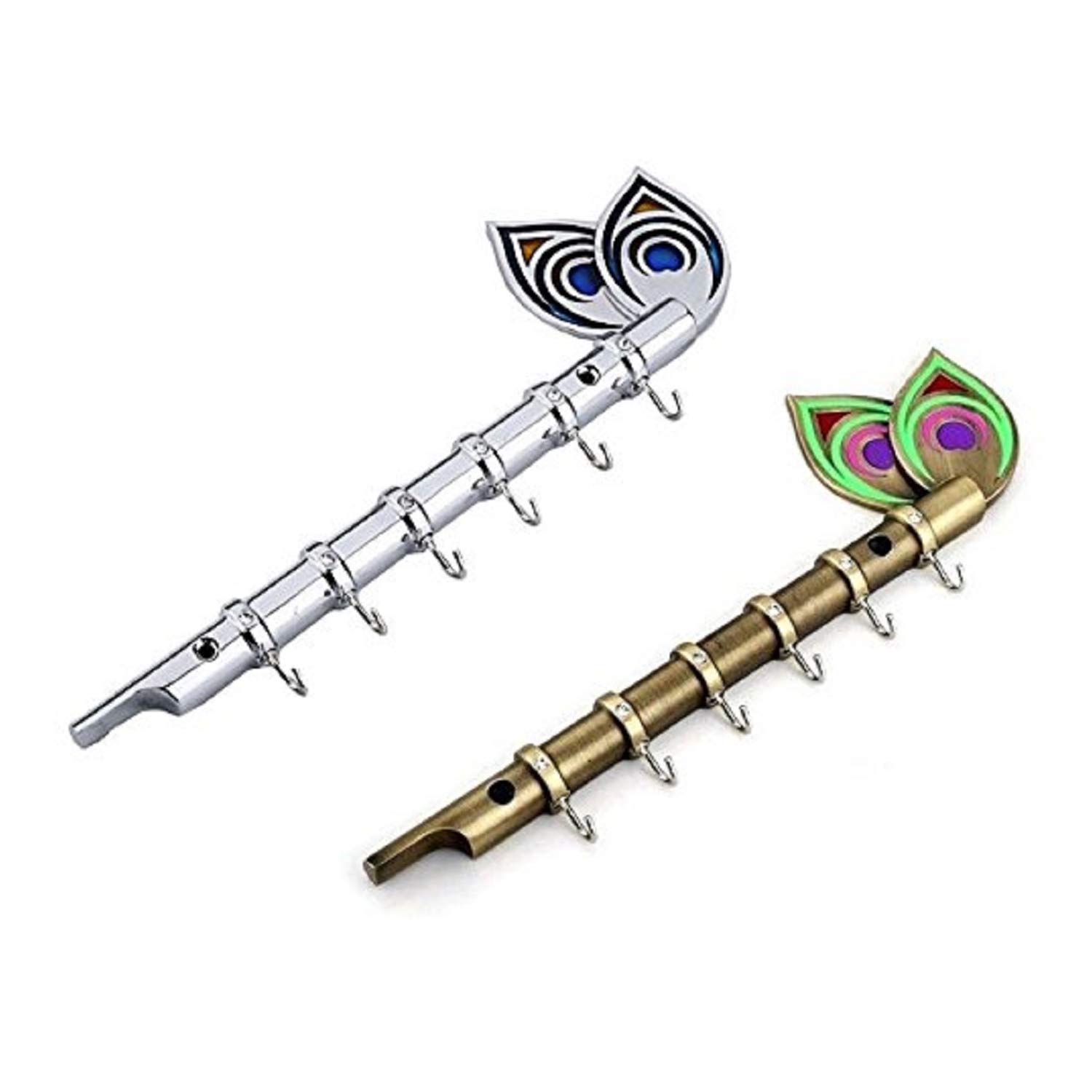 VR Heavy Flute Key Holder/Key Stand Combi Stainless Steel, Cast Iron