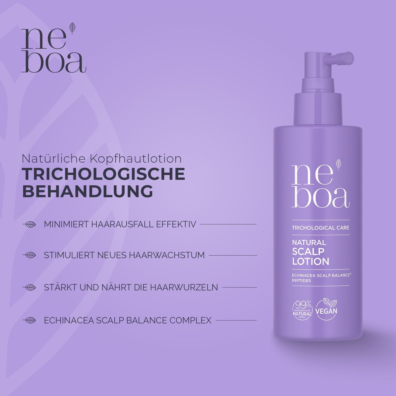 Neboa Wcierka do skóry głowy Trichological Care, 175 ml