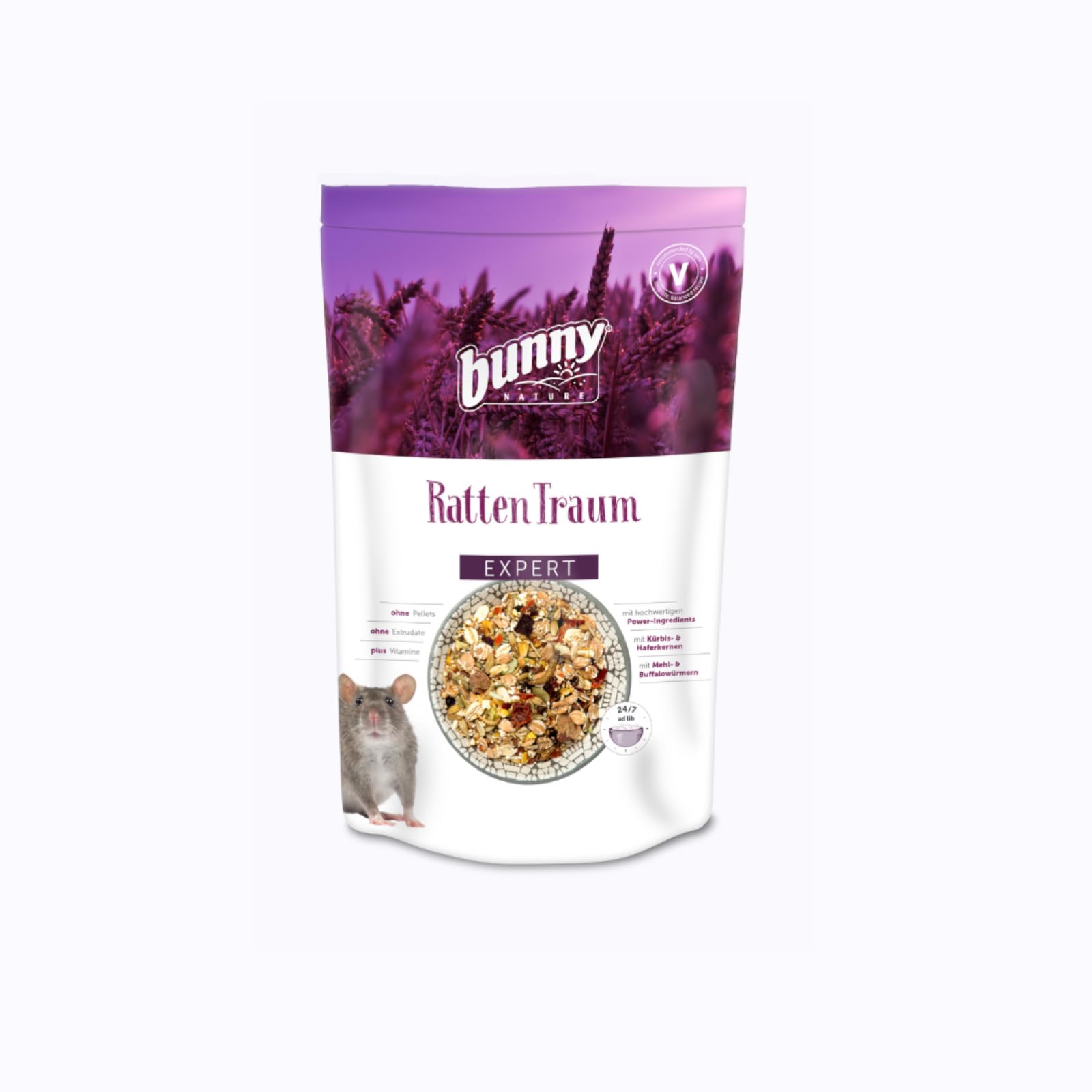 Bunny RattenDream Expert, mangime per ratti, 3,2 kg