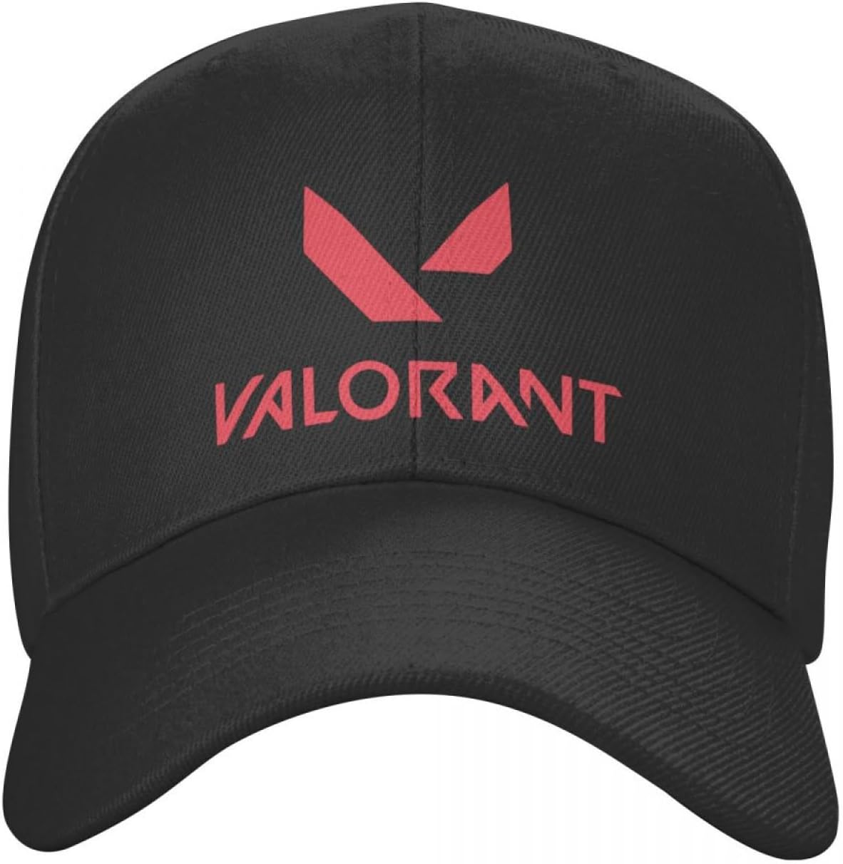 VIDOJI Baseball Cap Video Game Valorant Logo Baseball Cap Men Women Custom Adjustable Adult Dad Hat Hip Hop Summer Spring Hats