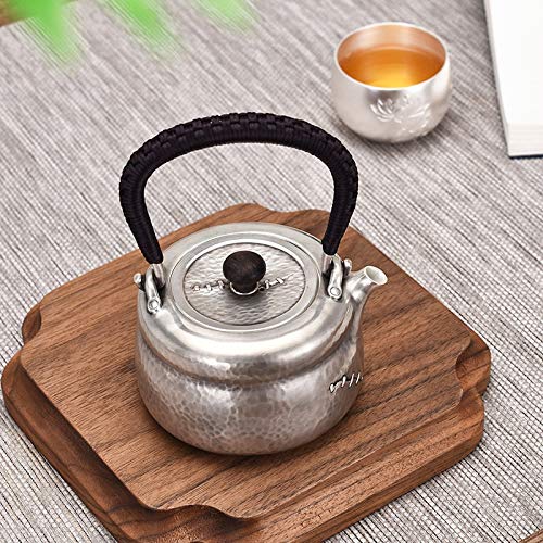 No-Branded Teiera d'Argento hkrstssxj Pure Argento Tea Service Drinkware Collezioni di Cinese Cinese Teaketlet Set Hot… - immagine 6
