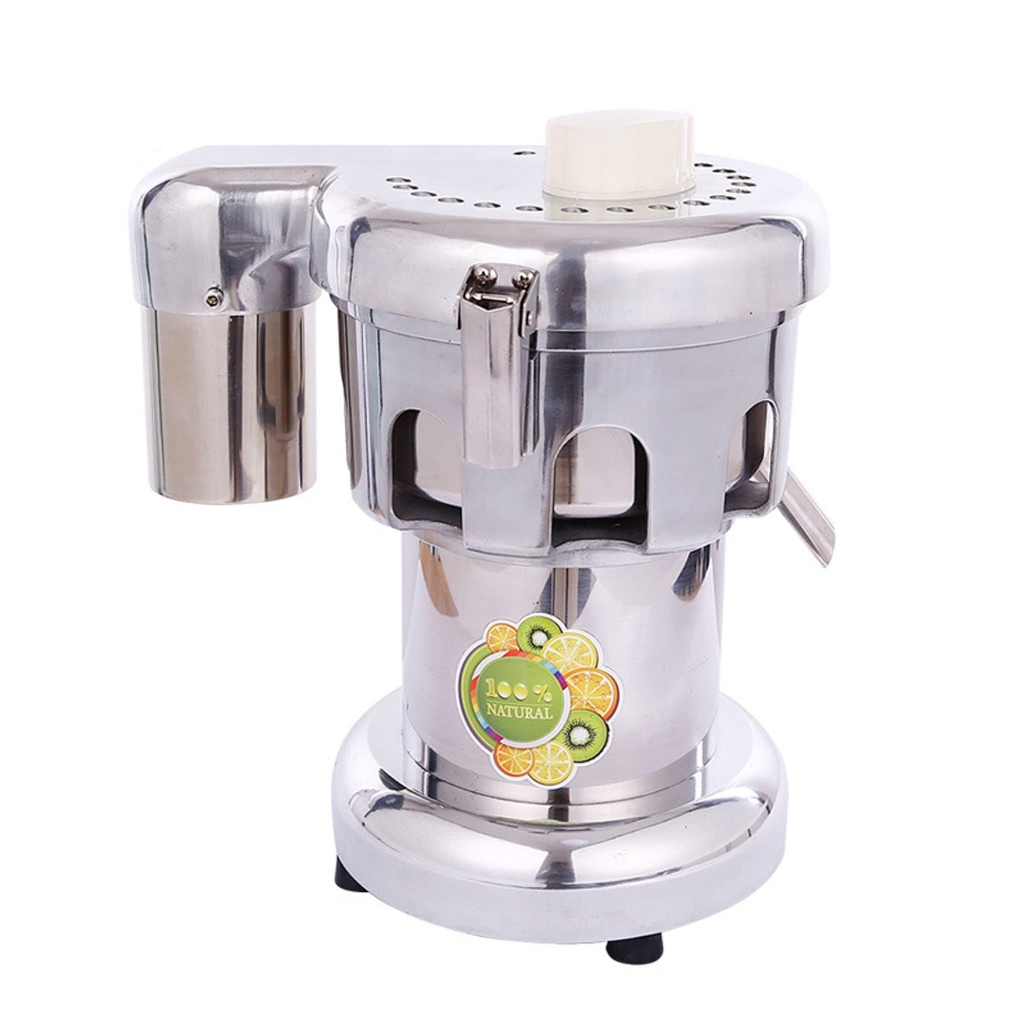 370W Commercial Juice Extractor Electric Centrifugal Juicing Machine 80-100KG H Stainless Steel Efficient Fiber Separation