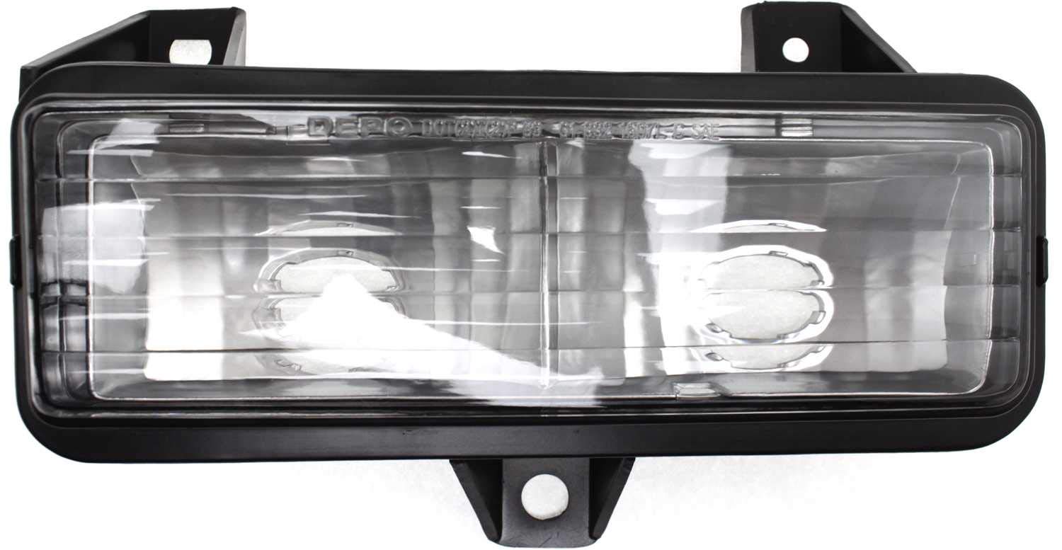 Garage-Pro Parking Light Compatible with CHEVROLET SUBURBAN 1989-1991 / VAN FULL SIZE 1992-1996 LH Lens and Housing Below Single Head Lamps