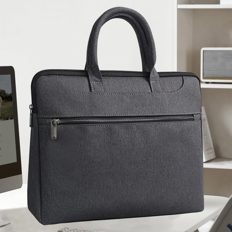 Briefcase Multi-Layer Handbag Document Bag Zipper A4 Conference File Bag Document Bag2