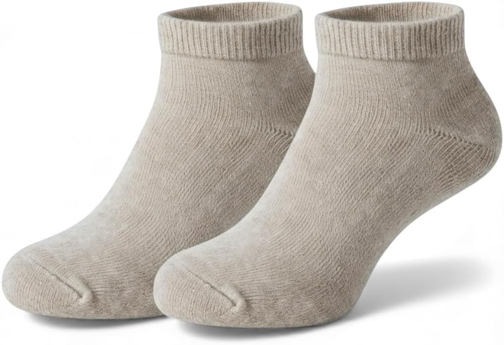 Women’s Lambswool Ankle Socks – 71% Wool, Warm & Breathable Winter Socks for Hiking, Camping, Home & Everyday Wear