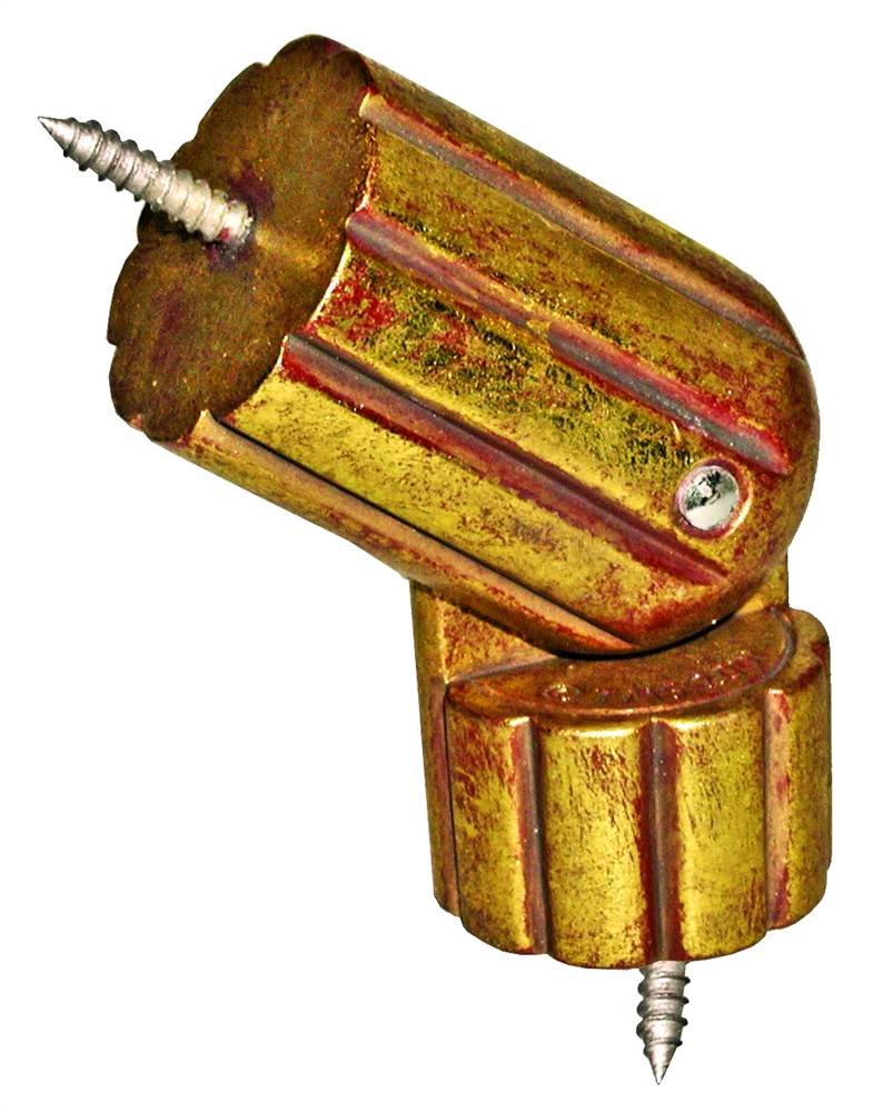 2 in. Rod End Elbow (Aged White Finish)