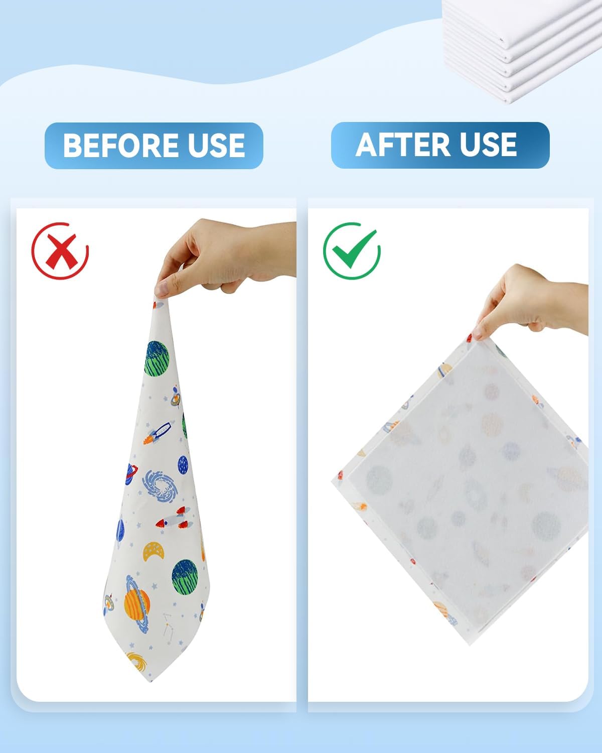 PLANTIONAL Iron-On Fusible Fleece Interfacing: Medium Weight One-Sided Loft Iron On Fusible Fleece White for Quilting Tote Bags and Home Decor(39 Inches x 1 Yard) (Pack of 2)