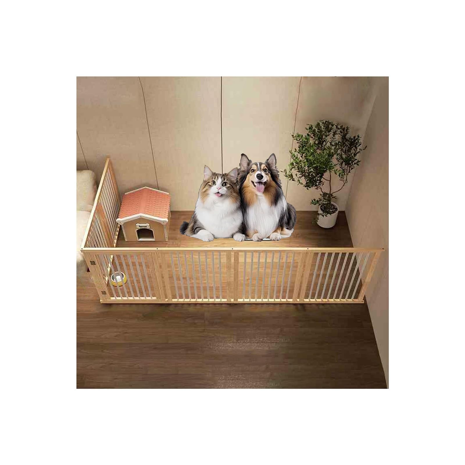 Enclos pour chiots et parc d'exercice portable pour chien de petite taille et chat