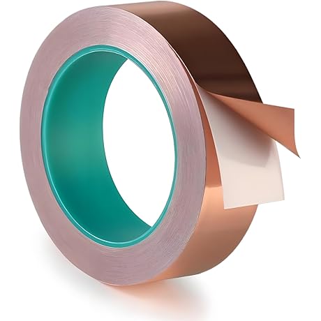 Copper Foil Tape Double Conductive Metal Tape Adhesive for Shielding