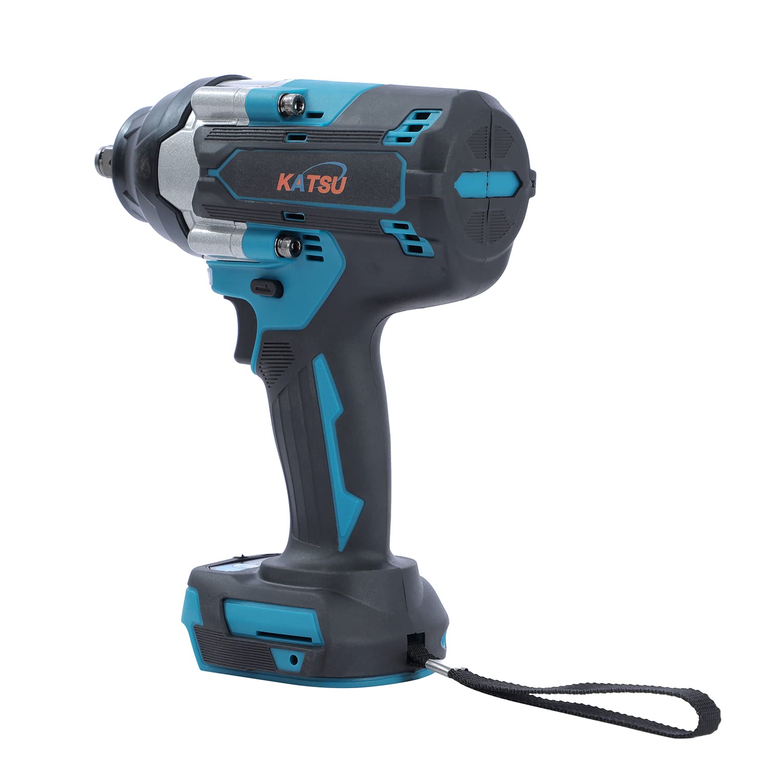 KATSU FIT-BAT Llave de impacto inalámbrica sin escobillas de 21 V, 1/2 pulgada, 700 N.M, llave de impacto eléctrica con batería de alto par con motor sin escobillas, sin batería ni cargador 102471