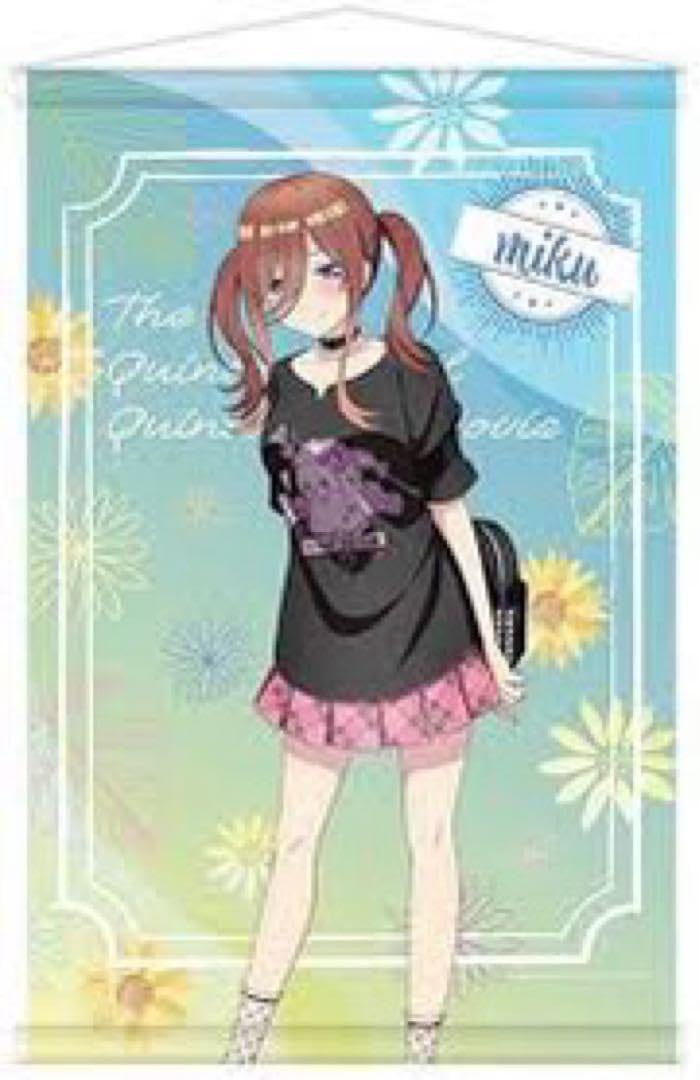 Amazon.co.jp: 映画 五等分の花嫁 中野三玖 B2タペストリー C賞 ロフト 