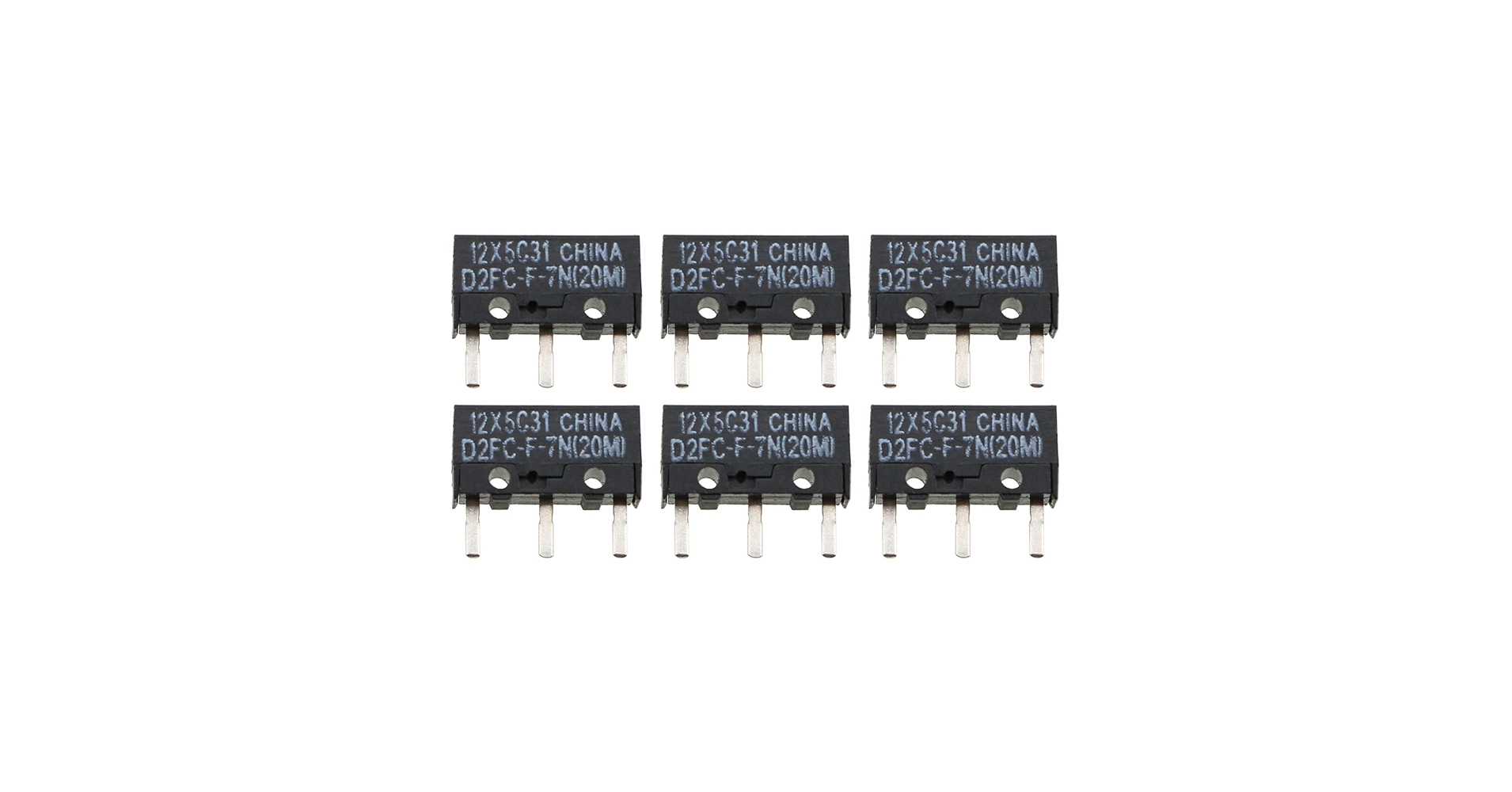 Amazon.com: D2FC-F-7N Microswitch ZZHXSM 6pcs 20M 20