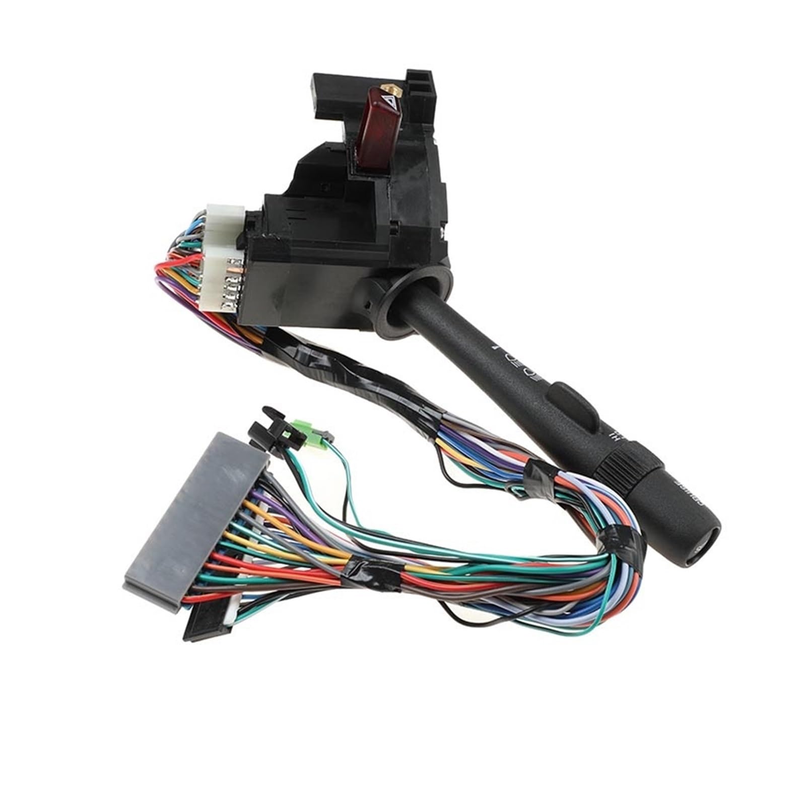 NEGRO Palanca de señal de giro del brazo del limpiaparabrisas compatible con el interruptor for GMC, GM, 26010837 26062270 26083635 interruptor de combinación multifunción Palanca de intermitentes del