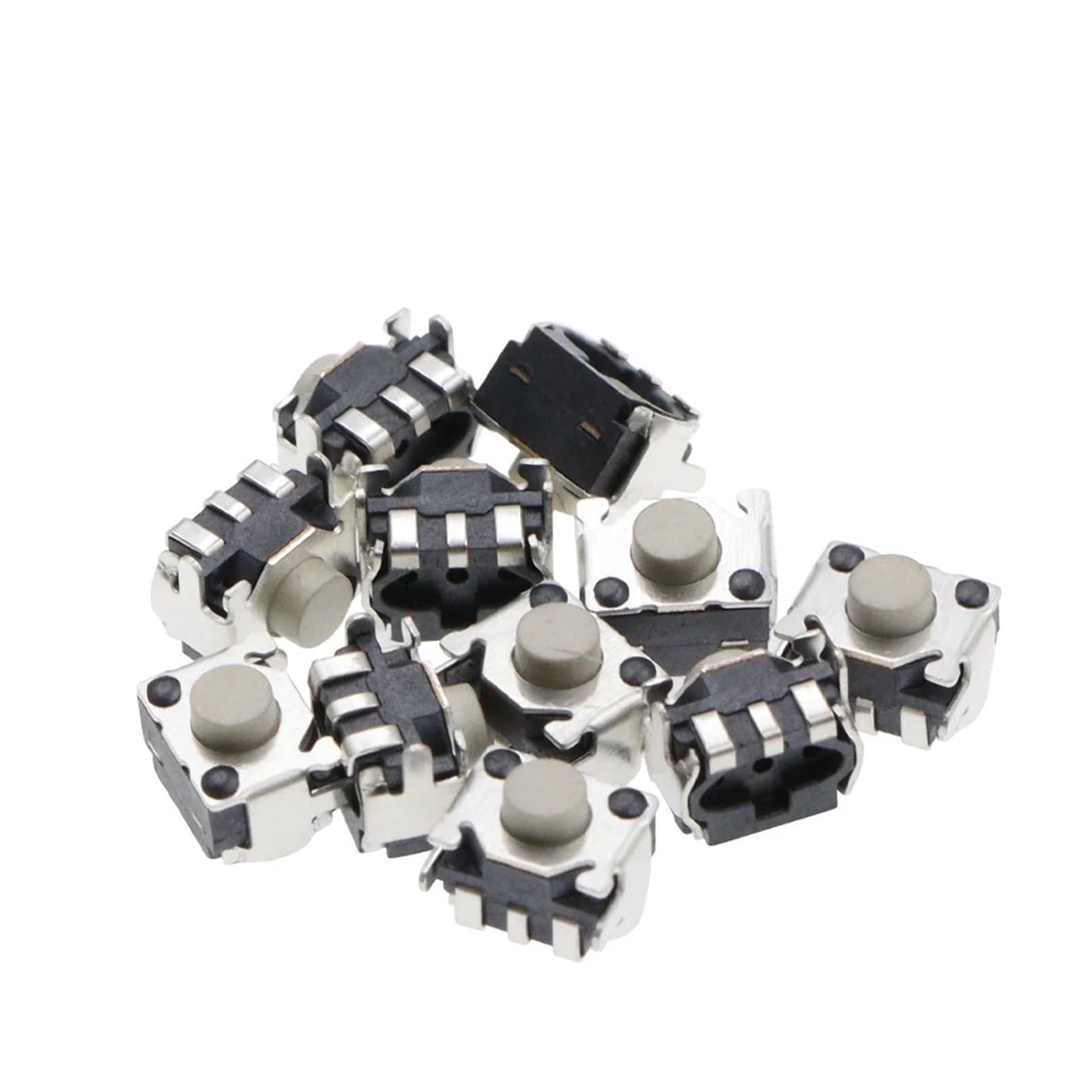 BKGWCSOR 50PCS 3 * 4 mm Tact Switch 3X4mm Push Button Tactile Switchs Switches