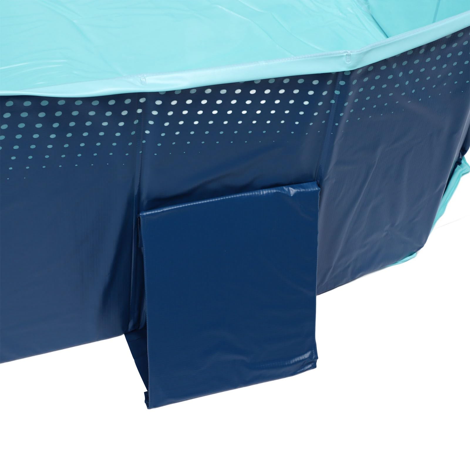 Piscina per Cani Pieghevole, Piscine per Cani Non Gonfiabili Resistenti all'Usura Ispessita, Vasca da Bagno Pieghevole con Pareti Laterali Rinforzate per Bambini Famiglia Attività