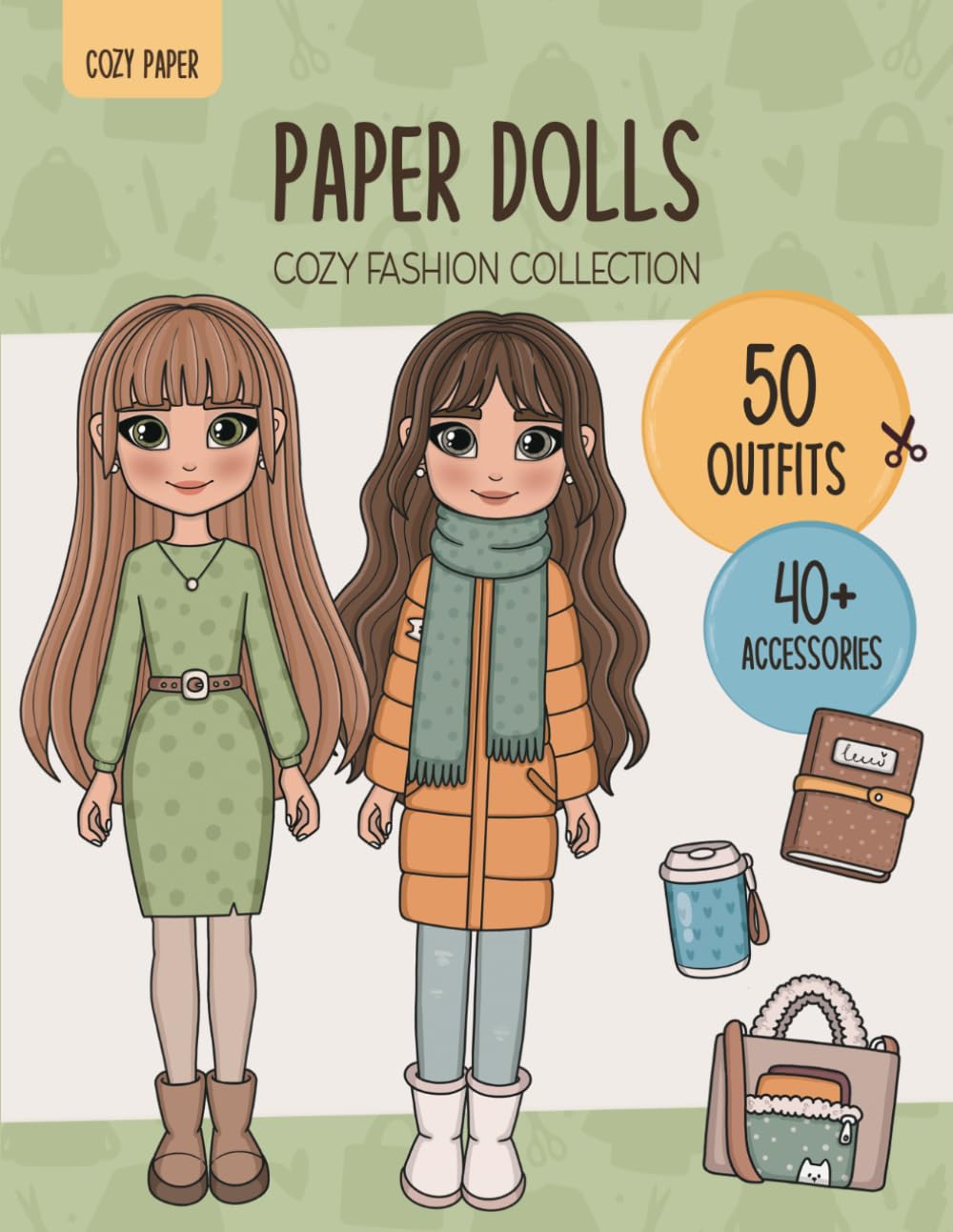Cozy Fashion Collection: Fashion Paper Dolls Activity Book