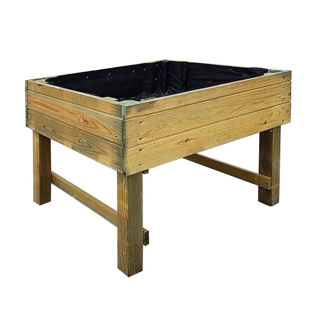 Carré Potager En Bois CARDON 16 Cases - 288 L - Jardipolys - Montage Facile