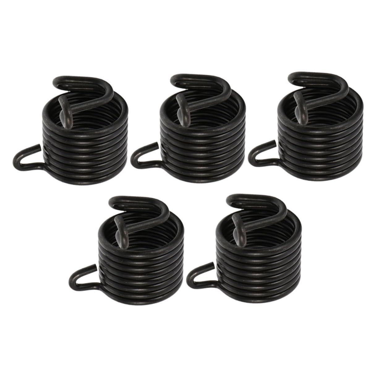 SEWOART 5pcs Pneumatic Shovel Spring Pneumatic Chisel Spring Air Pick Springs Replacement Retainer Springs Air Hammer Retaining Spring Electric Pick Chisel Pneumatic Air Tool Alloy Black
