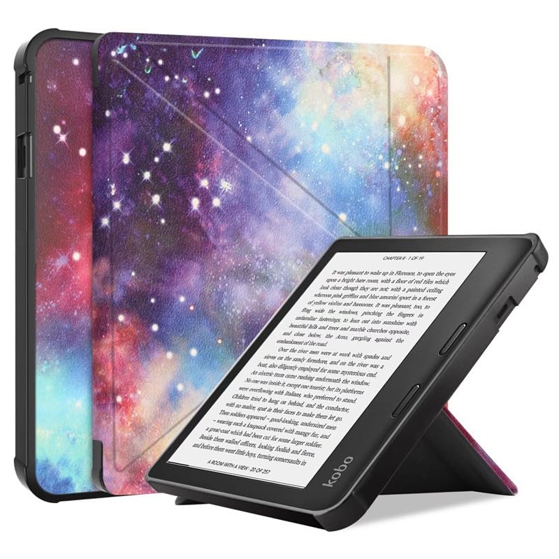 Étui Magnétique Pour Liseuse Kobo Sage 8" (2021) - Coque TPU Souple Mat, Fonction Support Multi-angles | Protection Fine Avec Réveil Automatique