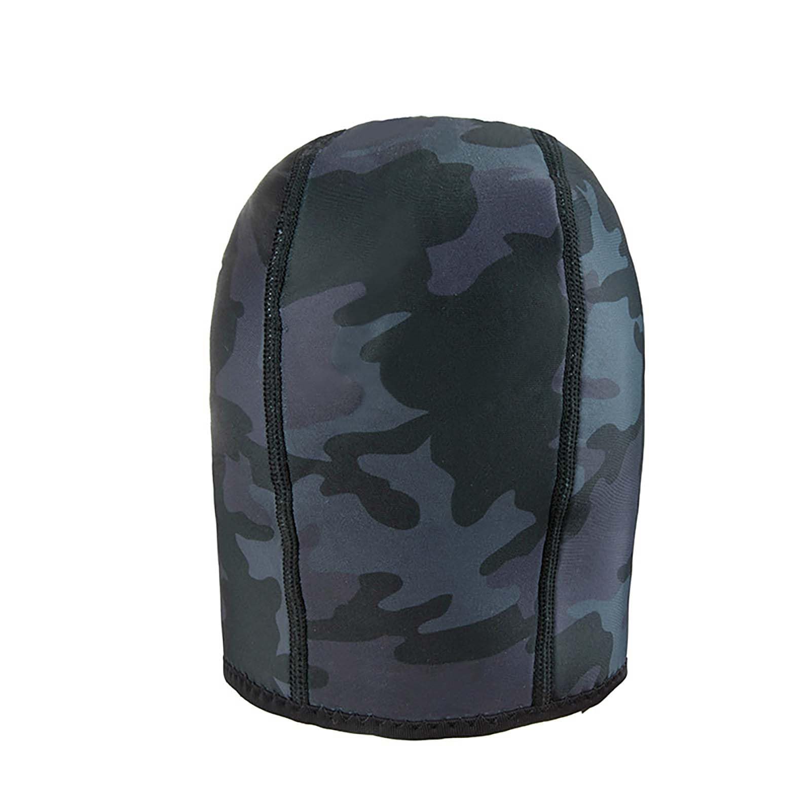 Bonnet de plongée en néoprène 2 mm avec mentonnière - Capuche de combinaison pour surf, plongée avec tuba, kayak, voile