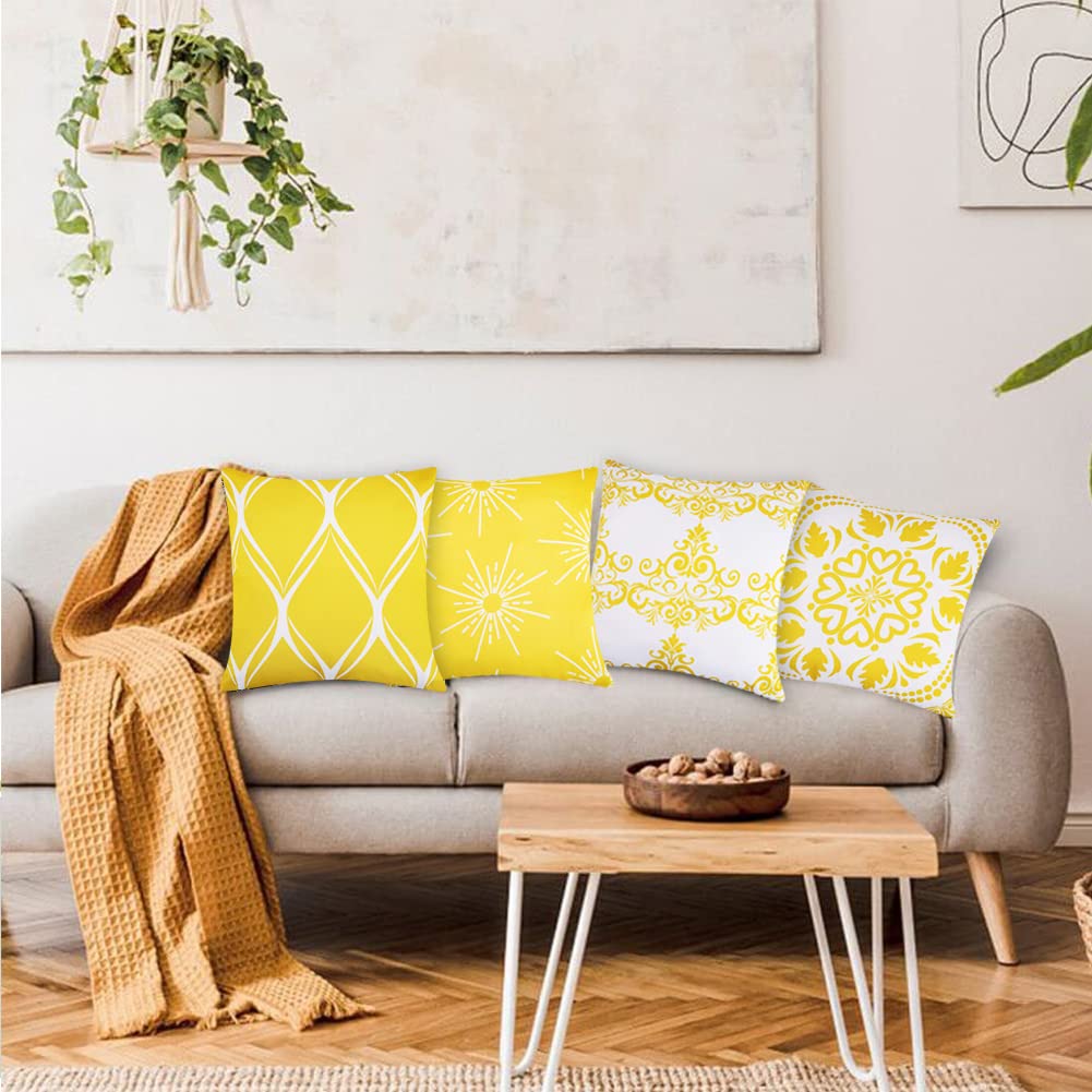 ARVOV Outdoor Waterproof Throw Pillow Covers, Tropical Plants Waterproof Cushion Cover - Image 3