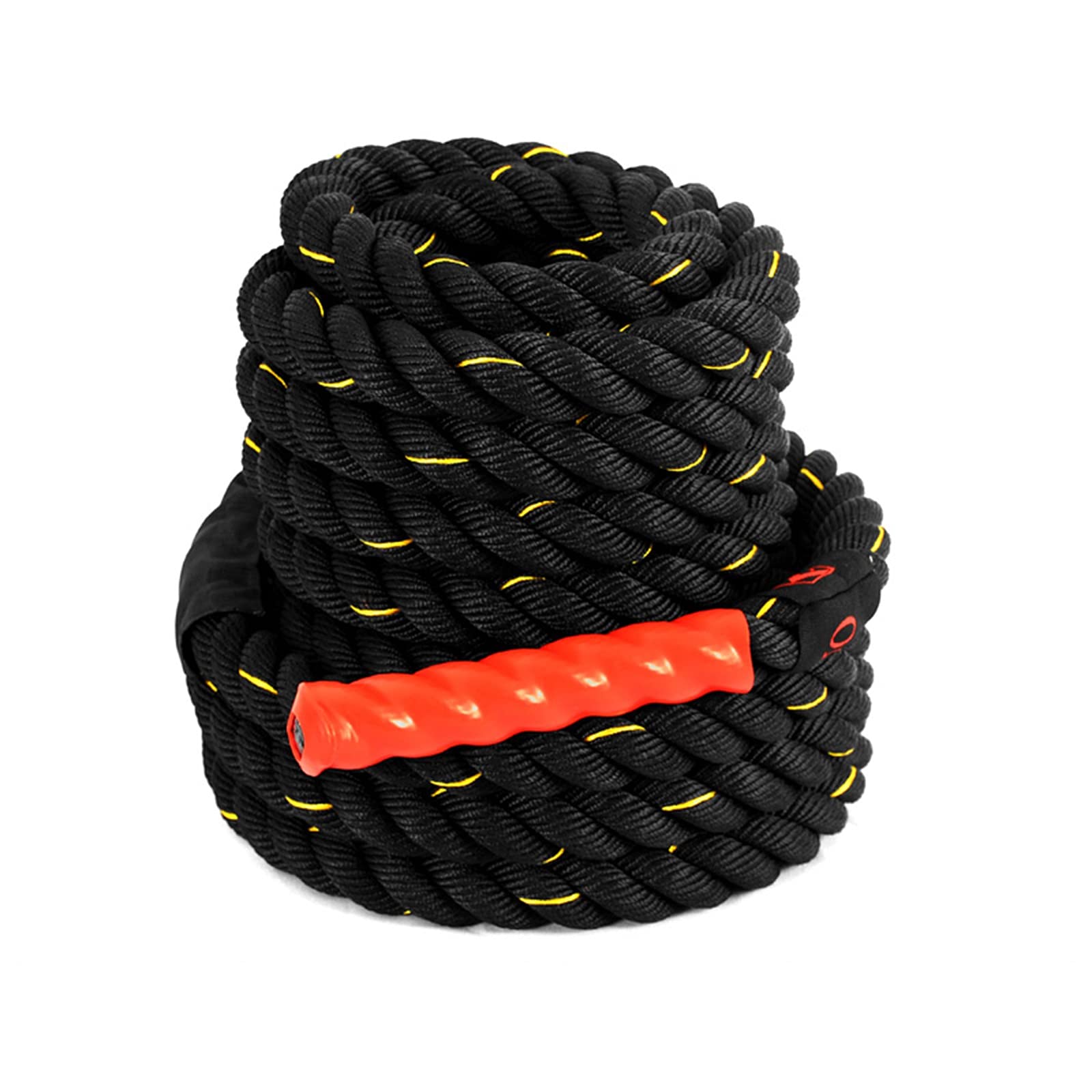 Battle Rope Hua Outdoor-Sport Kampfseil, Trainingsseile Für Die Körperliche Leistungsfähigkeit Von Männern Und Frauen, Seilspringen, Seilwerfen, Bold 38mm Ist Verschleißfest Und Langlebig