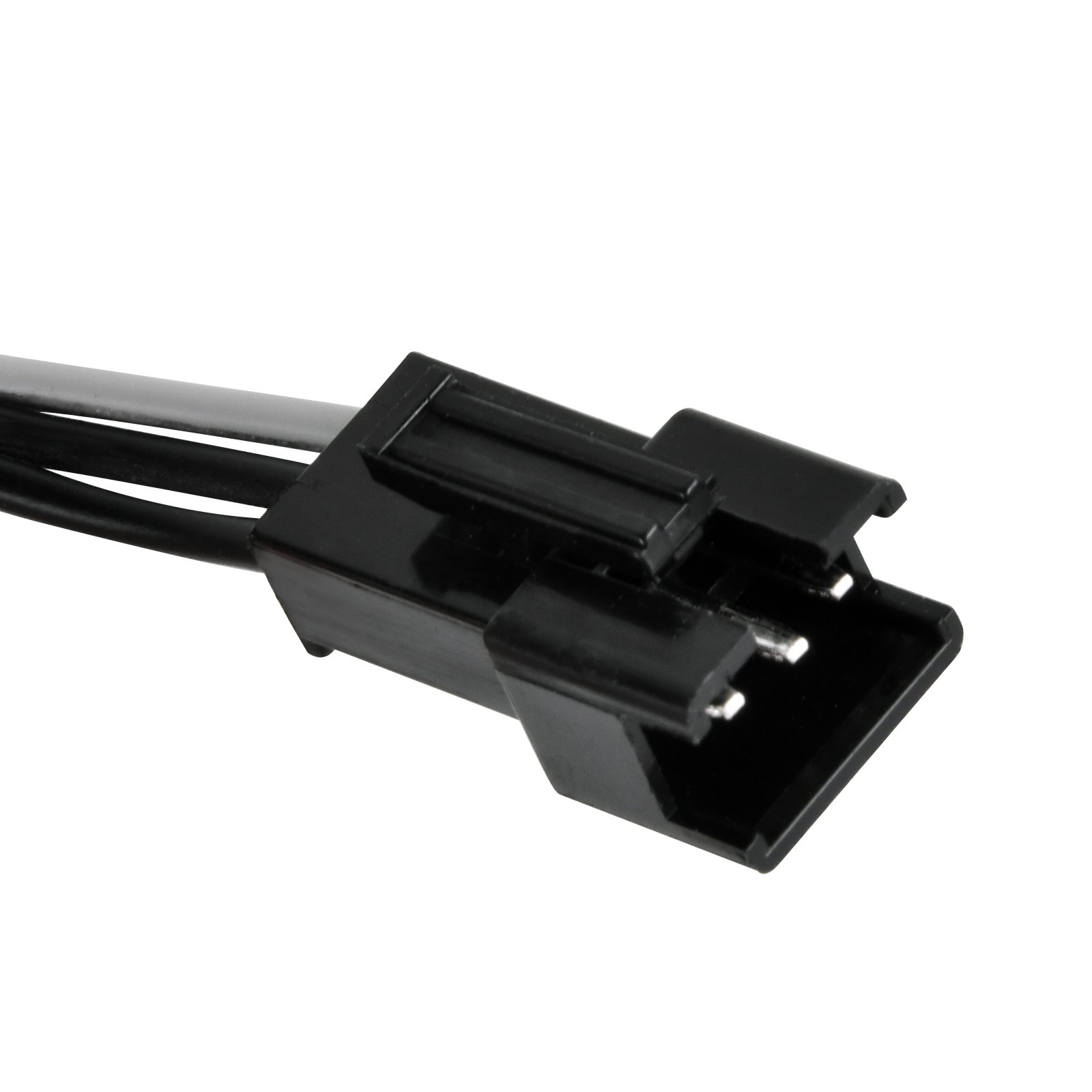 SilverStone SST-FW142-RGB - Ventola di raffreddamento della cassa del computer silenziosa serie FW 140 mm PWM, lama trasparente con telaio nero, cuscinetto a sfera, LED RGB