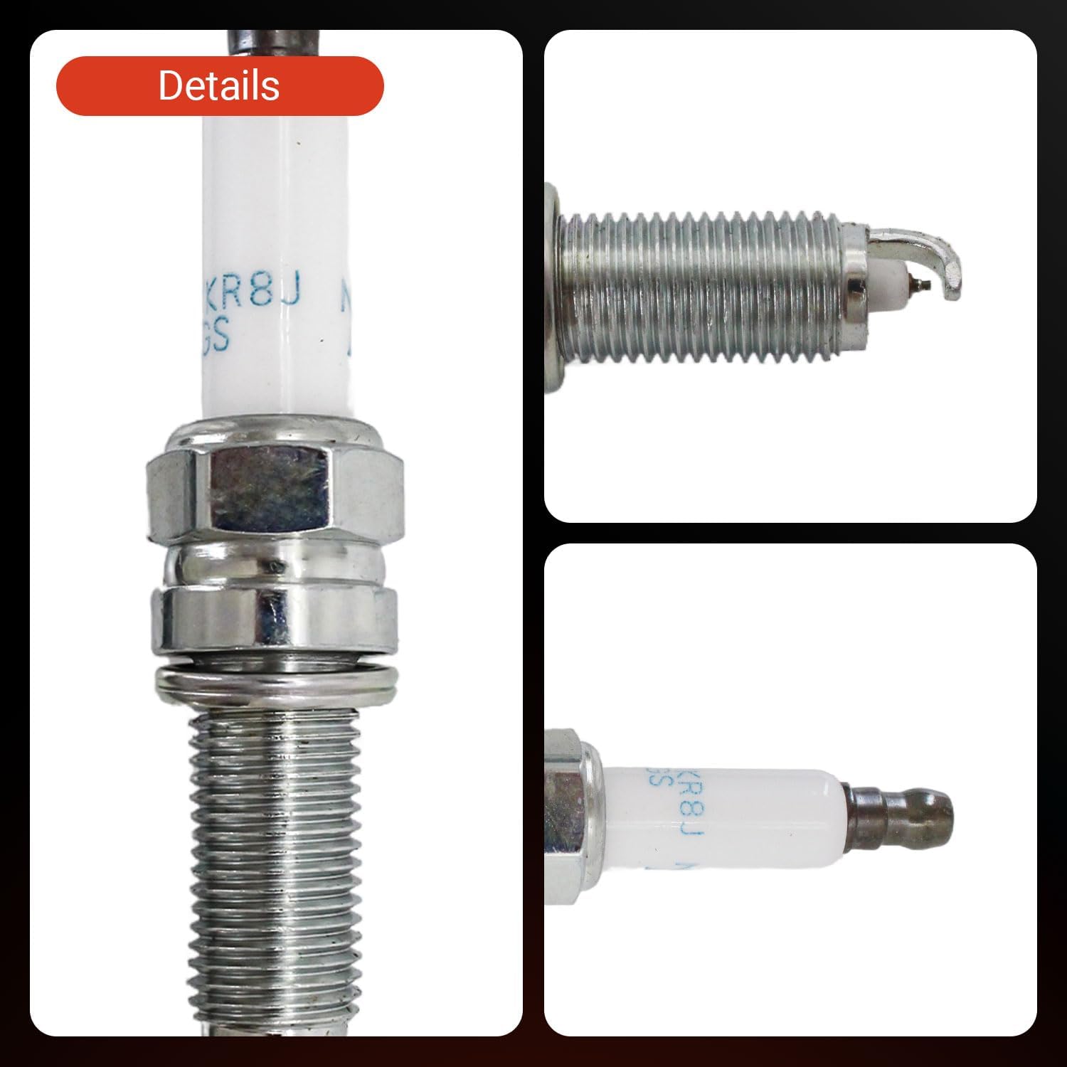 Amazon.com: Powkos Spark Plug Set 18875-08085 Compatible with