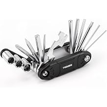 Bike Tool Kit 17-in-1, Compact Bike Multitool With Allen Wrench, Tire Levers, Portable Bike Repair Kit for MTB, Road Bike & E-Bike
