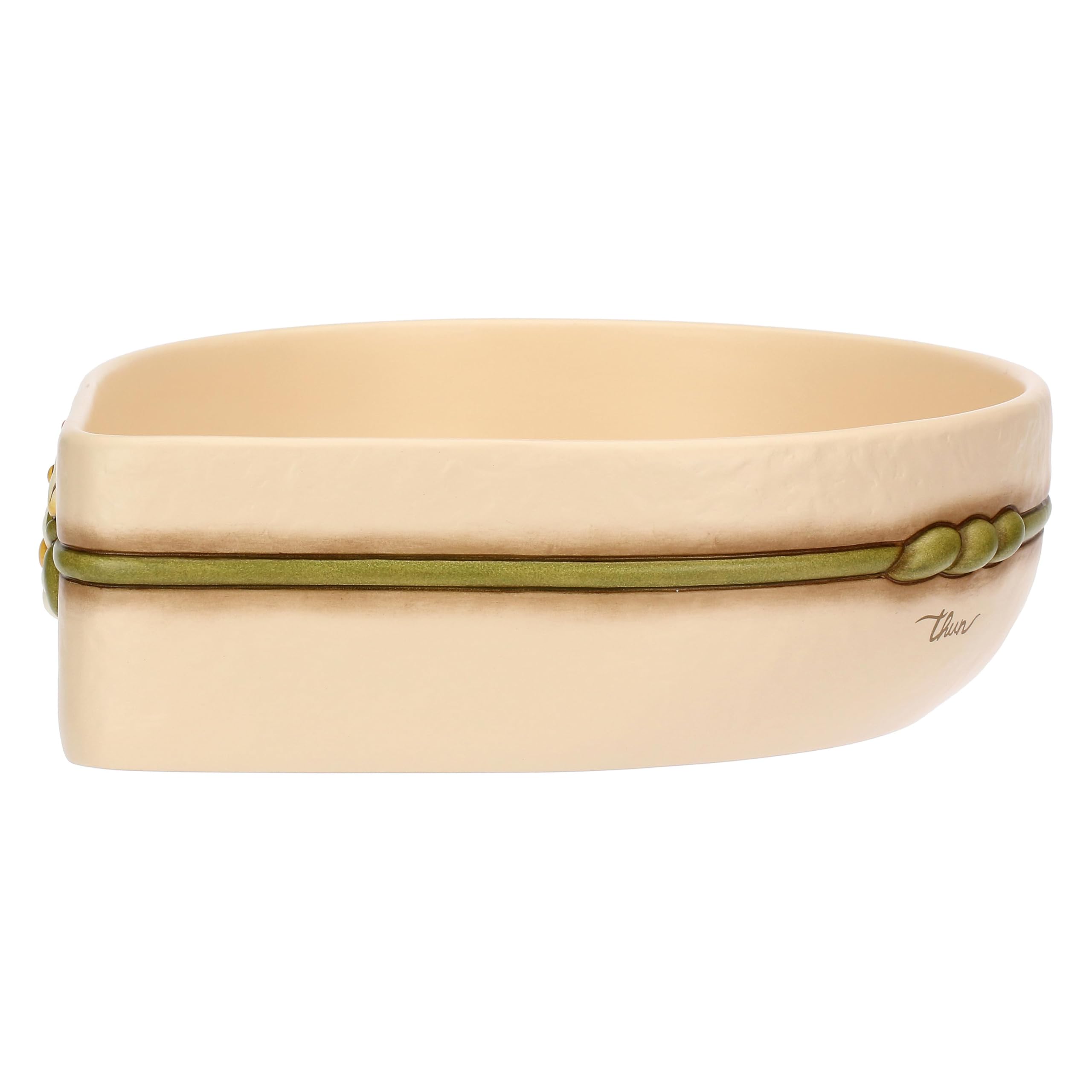 THUN - Ciotola grande - ceramica - Collezione Country Bloom - 31X27X8,7 cm