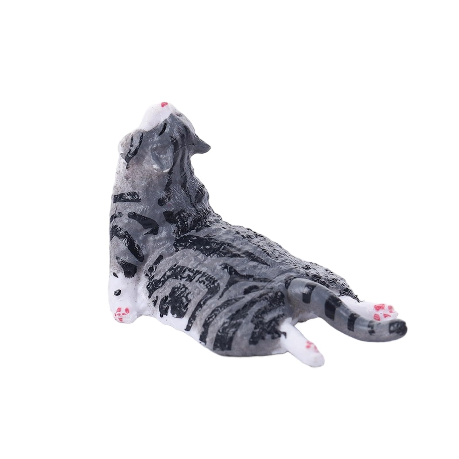 Sisyeuo Miniature Sculpture Desktop Decoration with Realistic Detail Pet Lover Gift Durability Resin Home Figurine Figurine