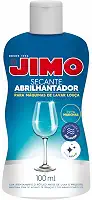 JIMO Secante Abrilhantador para Lava Lou�a Brilho Mais Intenso Sem Res�duos 100ml