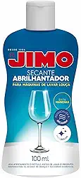 JIMO Secante Abrilhantador para Lava Lou�a Brilho Mais Intenso Sem Res�duos 100ml