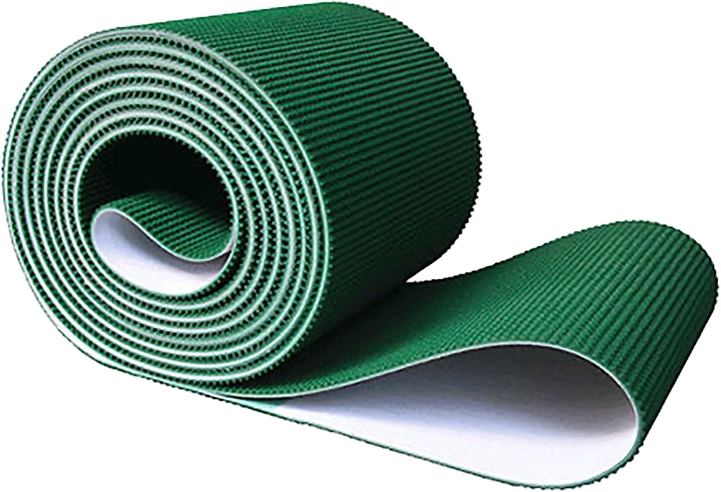コンベアデスクトップPVCベルト、 PVCコンベアベルト グリーン 複数サイズ 厚さ5mm(113.5x28cm/45x11in)