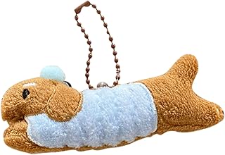 Abalorio de bolsa de felpa, llavero de peluche de perro salchicha, llavero de dibujos animados, decoración de mochila para aula, graduación, cumpleaños