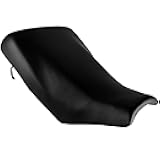 Caltric Complete Seat Compatible with Honda 77100-HN2-000ZA Complete Seat Black