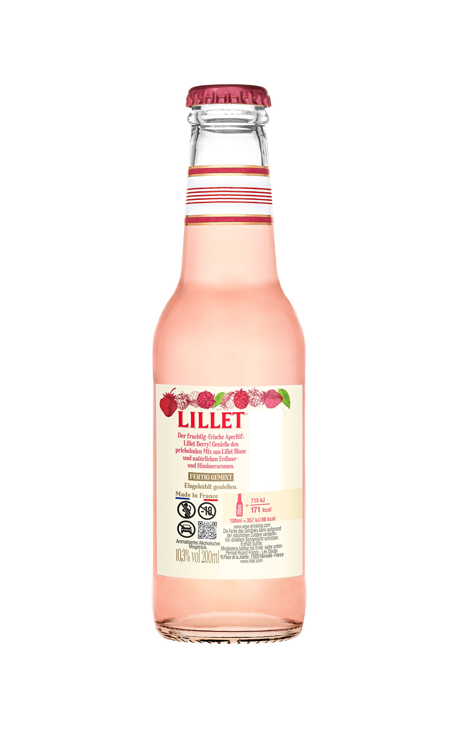 Lillet Aperitivo, 24 x 200ml (Berry)